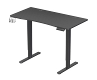 Silver Monkey Biurko elektryczne ED-120 carbon - 1162662 - zdjęcie 2